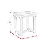 Catilin - 3 Piece Occasional Table Set - White