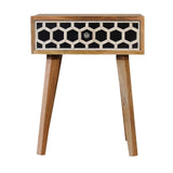 Inlay - Bone Inlay Drawer Nightstand