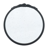 Round Hand Carved Rose Antique Mirror Frame, Wall Mirror For Live Space