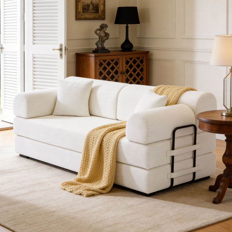 Convertible Sleeper Sofa Bed For Living Room