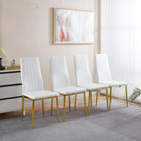 Golden Leg Dining Chair (Set of 4)