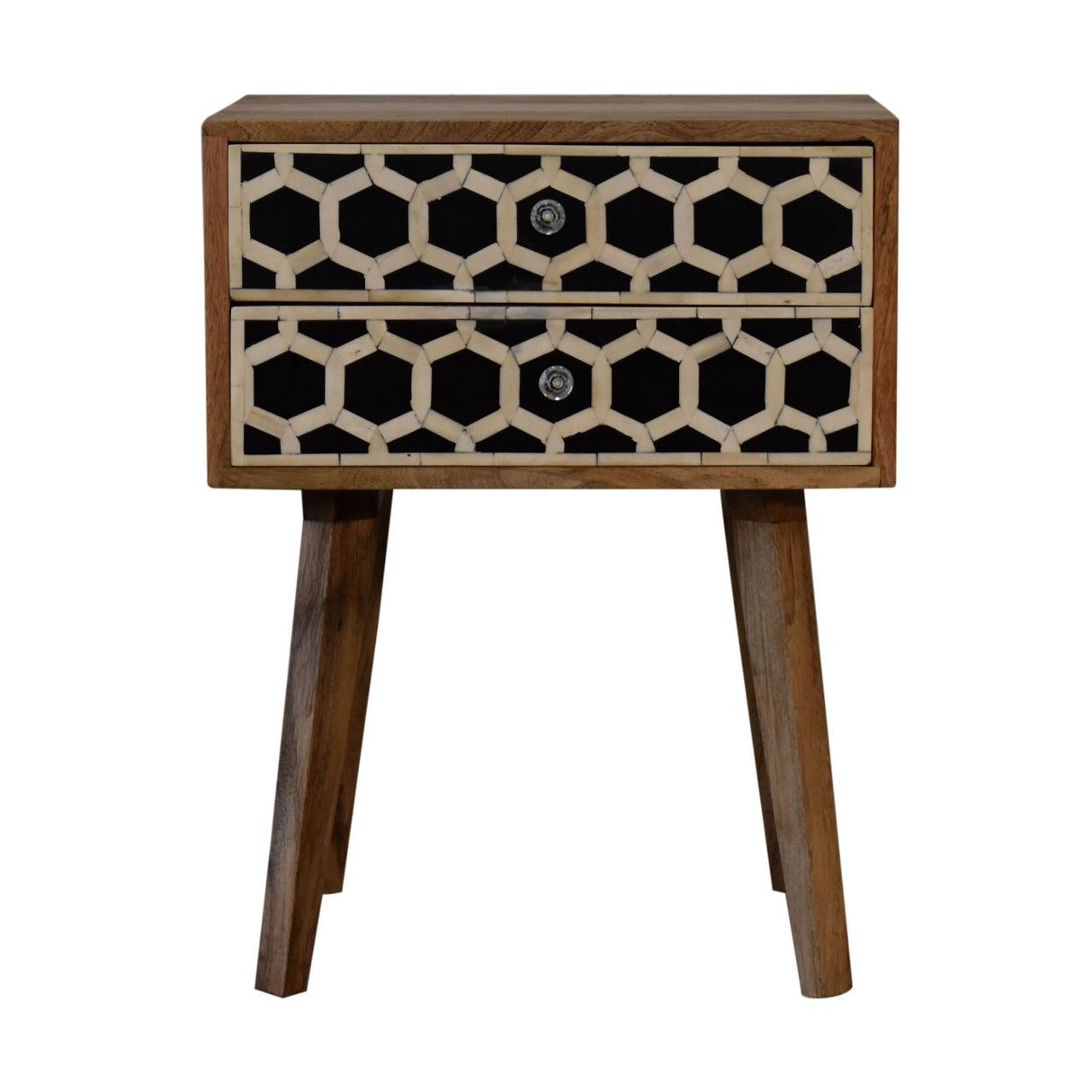 Inlay - Bone Inlay Drawer Nightstand