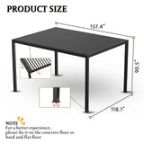 Premium Louver Pergola Aluminium Frame & Louvers