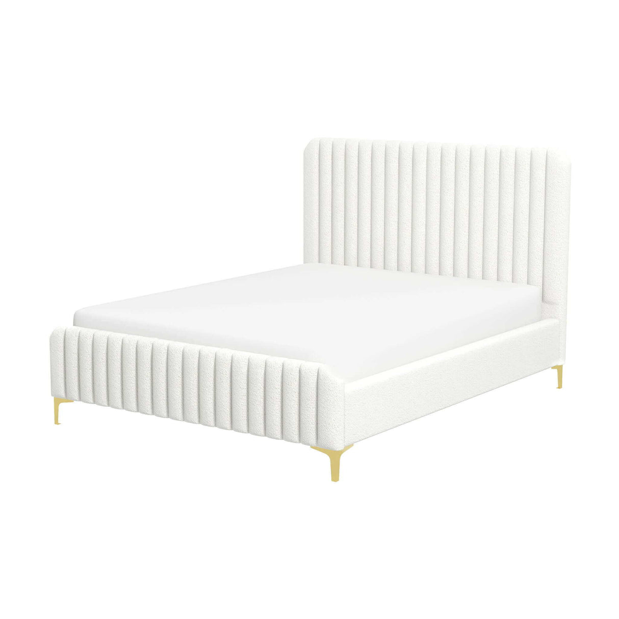 Valery - Upholstered Platform Bed