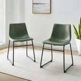 Industrial Dining Chairs (Set of 2)