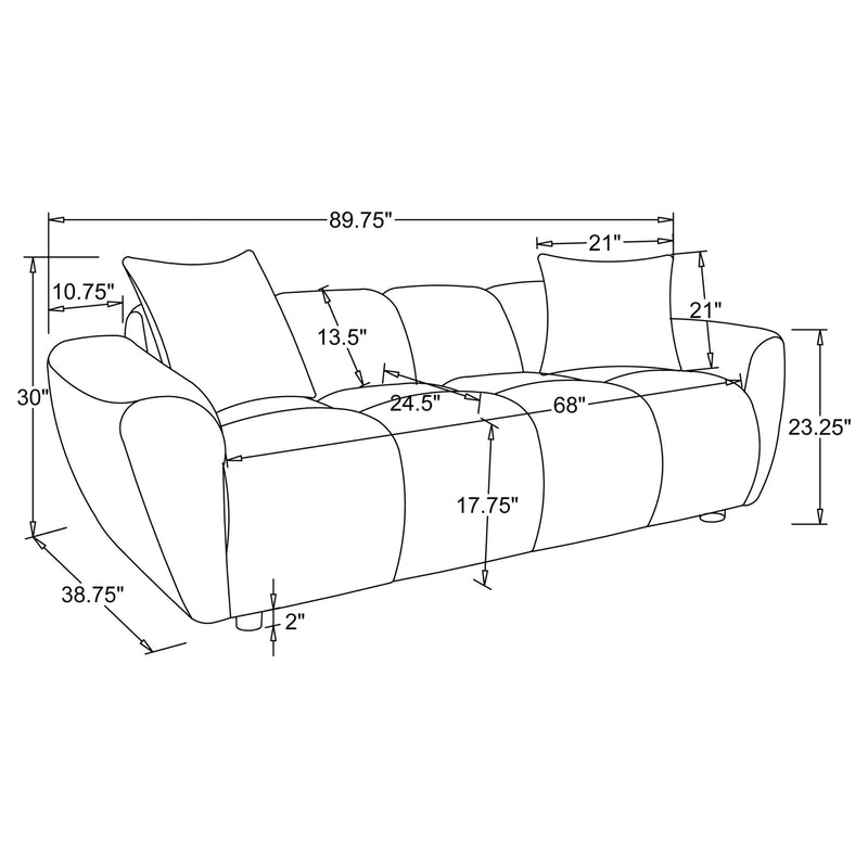 Tampa - Sofa - Greige