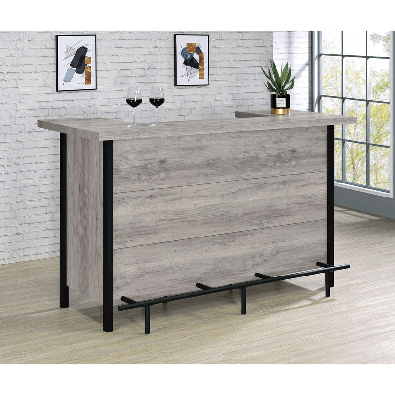 Menimen - Freestanding Bar Unit - Gray