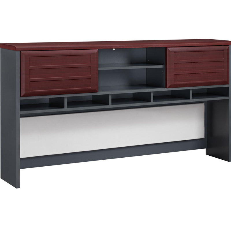 Pursuit - Hutch With Open And Concealed Compartments - Cherry