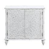 Daray - Antique Console Cabinet - White