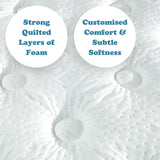 Excellence 9" Medium Tight-Top Hybrid Aloe Vera Foam Encased Pocket Coil Mattress