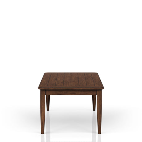 Casual Dining Table With Four Storage Drawers - Brown