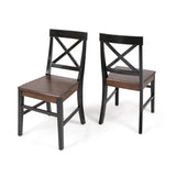 Plethora - Dining Chair With X Shaped Back (Set of 2)