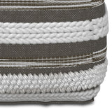 Sommer - Handcrafted Square Pouf