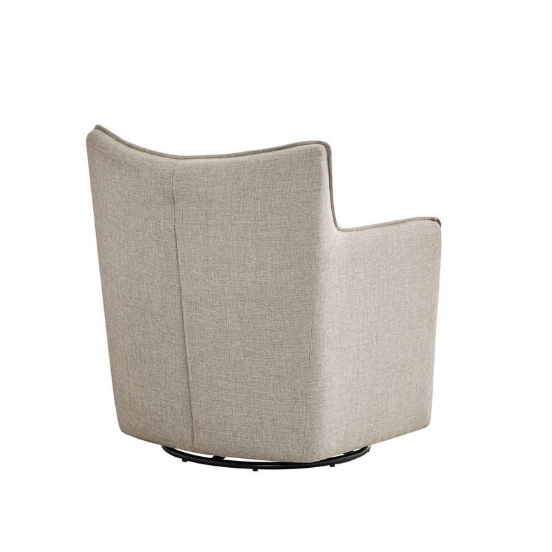 Ayla - Swivel Accent Chair With Matching Lumbar Pillow