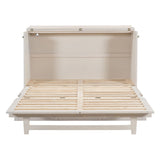 Murphy Bed With Large Drawers And USB Ports