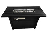 Outdoor Fire Pit Table With Lid Fuel Versatility