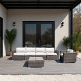 Stylish Wicker Patio Set Table