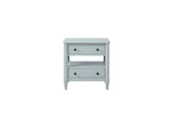 Open Nightstand With 2 Drawers