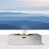Streamlined Aesthetic Outdoor Fire Pit Table