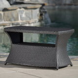 Berkeley - Chaise Lounge Side Table - Gray