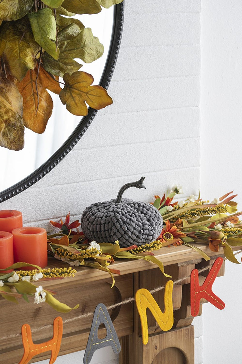 Weighted Pumpkin Ornament Decor For Holiday Harvest Festival Fall Festival & Thanksgiving