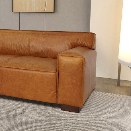 Morgan - Waxy Sofa - Cognac