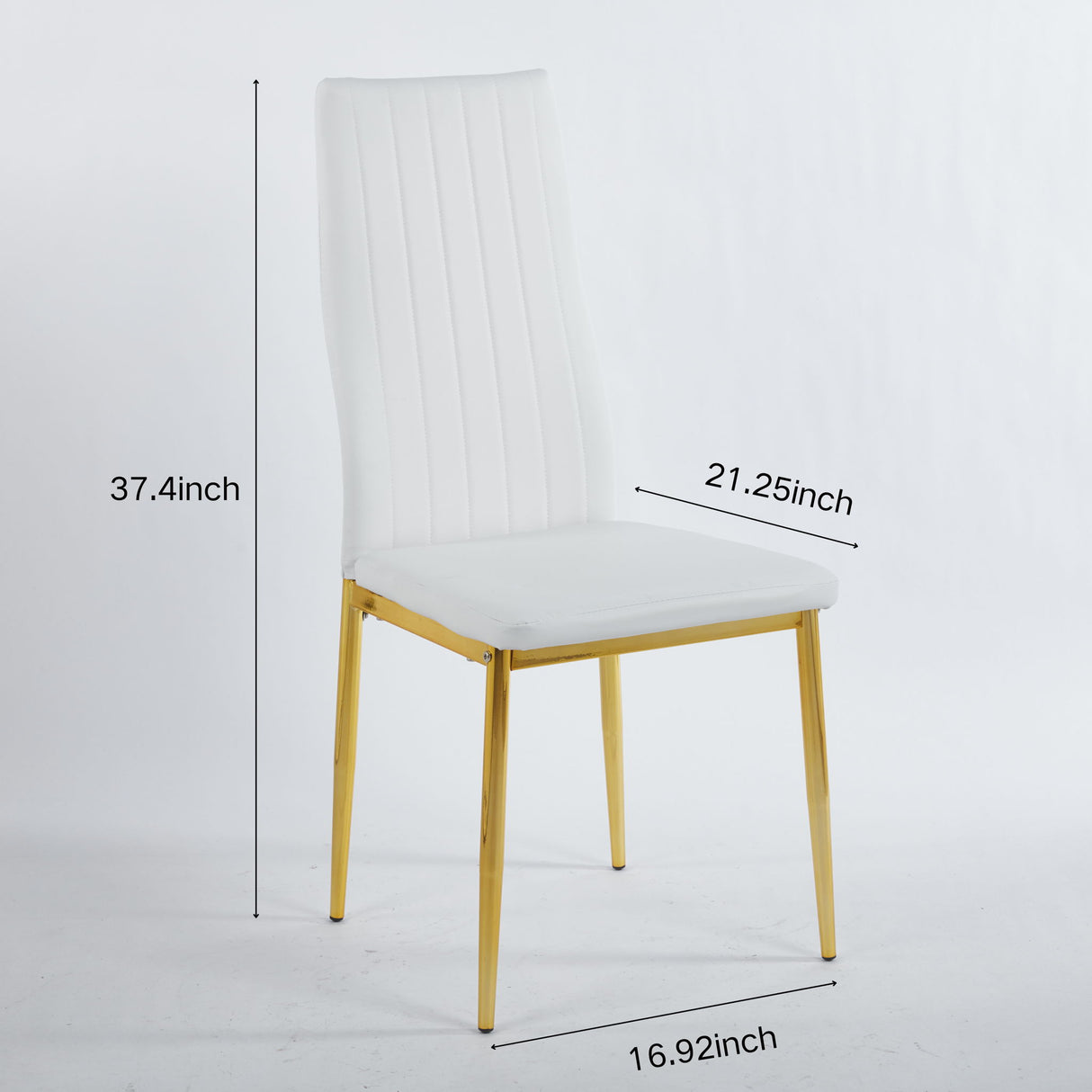 Golden Leg Dining Chair (Set of 4)