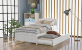 Platform Bed & Headboard, Footboard And Wood Slat Support