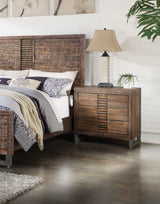 Andria - Reclaimed Nightstand - Oak