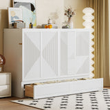 Murphy Bed With Large Drawer, USB Ports And Outlets