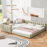 Upholstered Platform Bed, Mother & Child Bed