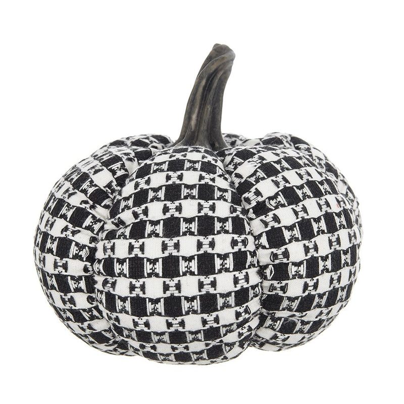 Plaid Pumpkin Decor, For Holiday Halloween Decoration