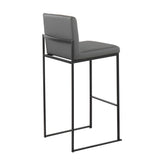 Fuji - Contemporary High Back Barstool Elegant Design