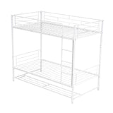 Metal Bunk Bed & Shelf And Guardrails