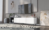 Modern Stylish Extendabletv Stand TV Cabinet For 80" TV
