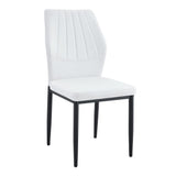 Dining Chairs With Shell Pattern, Comfort And Style