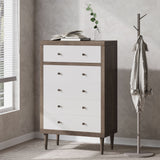Nystrom - Mid Century Modern 5 Drawer Dresse
