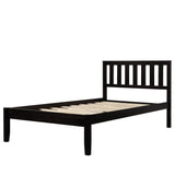 Platform Bed With Headboard, Footboard, Slat Support
