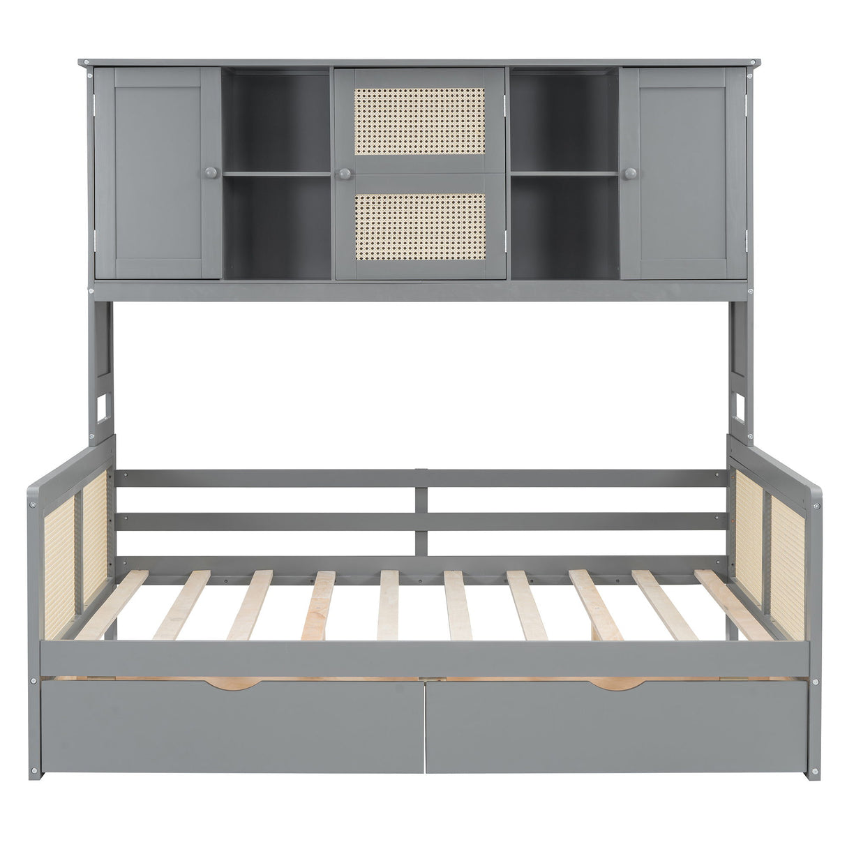 Daybed And All In One Cabinet And Shelf