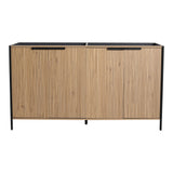 Contemporary Freestanding Bathroom Vanity With Adjustable Shelves