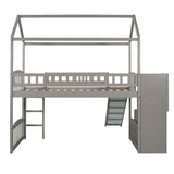 House Bed With 2 Drawers And Slide