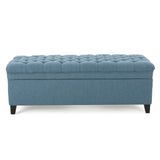 Juliana - Storage Ottoman With Birch Legs