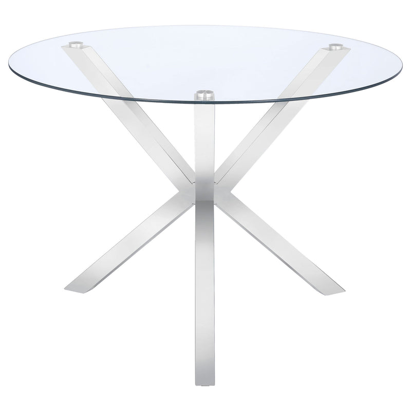 Isolde - Dining Table - Chrome
