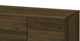 Amidon - TV Stand, With 2 Storage Shelves And 1 Cabinet