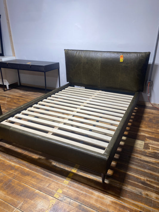 Interior Define Queen Leather Bed