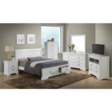 Louis Phillipe - Storage Bed