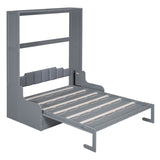 Murphy Wall Bed With Cushion, Space Saving Design, And Construction