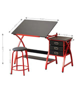 Drafting Table With Stool