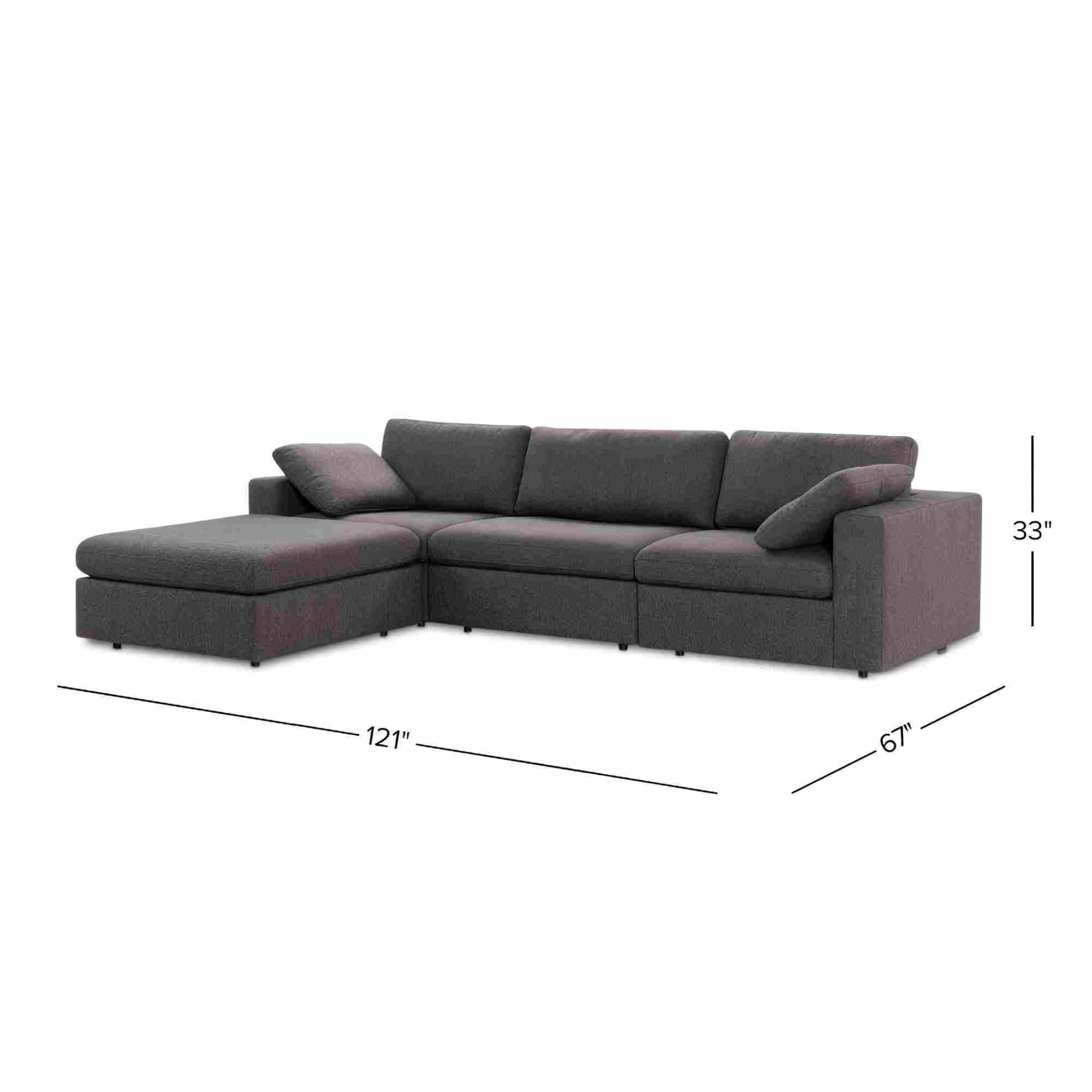 Ashcroft Furniture Cecilia Sectional - Thumbnail 4