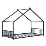 Metal House Bed